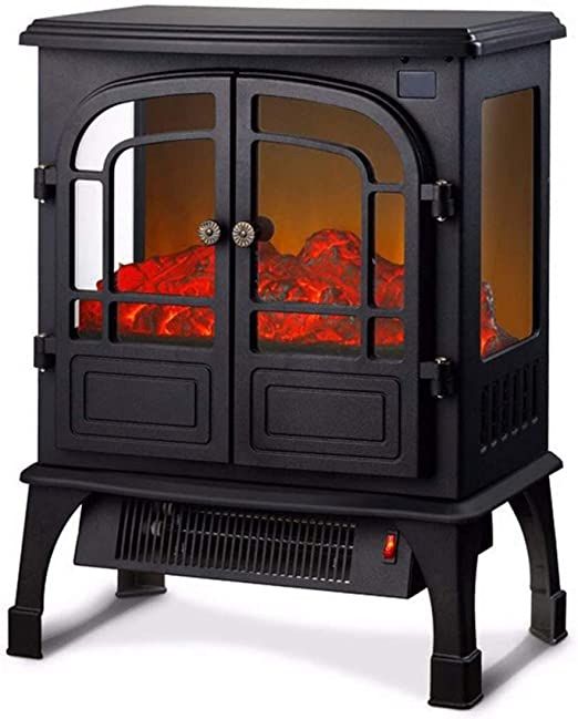Jffffwi Electric Heater European Fireplace 3d Dynamic Simulation Flame Overheat Protec Portable Jffffwi Electric Heater European, Ptc Fireplace Room Heater