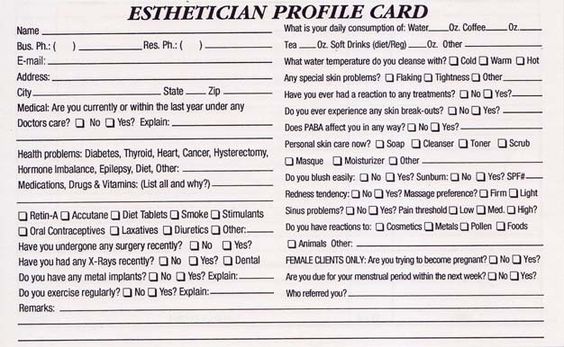 Esthetician Client Profile AtAGlance Binder by GETATIPEVERYTIME - esthetician sample resume Esthetician Client Profile AtAGlance Binder by GETATIPEVERYTIME - esthetician sample resume