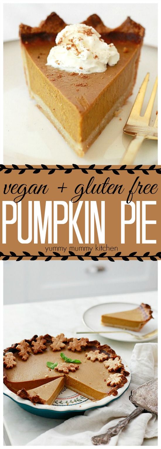 Vegan Pumpkin Pie