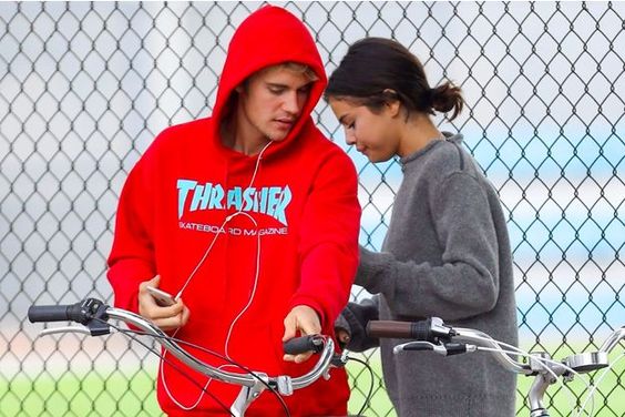 Justin Bieber et Selena Gomez, le 1er novembre 2017 à Los Angeles