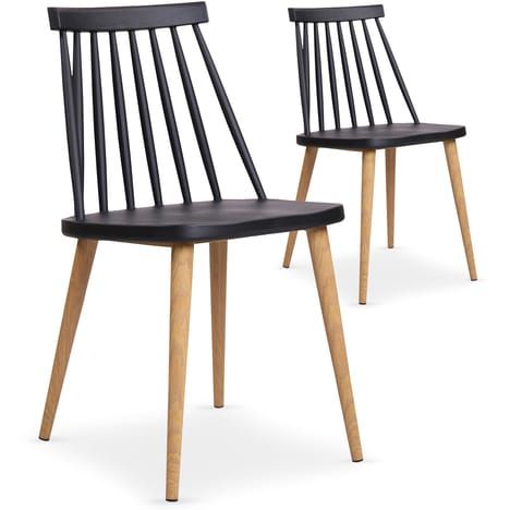 MENZZO Lot de 9 chaises scandinaves Trouville Chaise scandinave MENZZO Lot de 9 chaises scandinaves Trouville Chaise scandinave