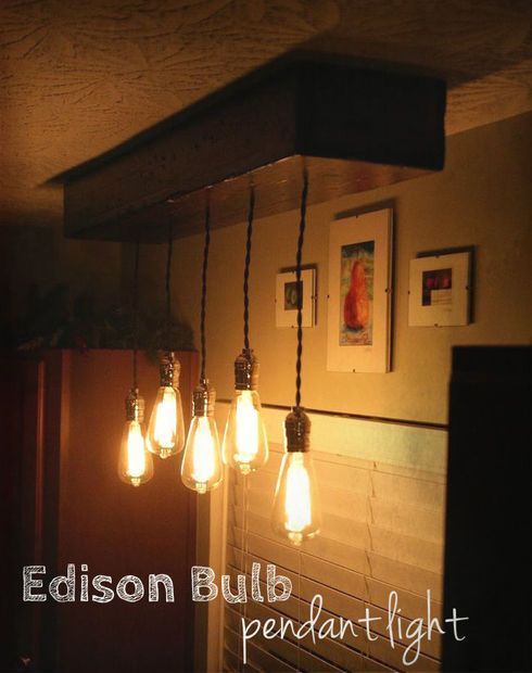 Edison Bulb Pendant Light Fixture Rustic Bulbs Hanging Edison Bulb Pendant Light Fixture, Edison Bulb Ceiling Light Fixtures
