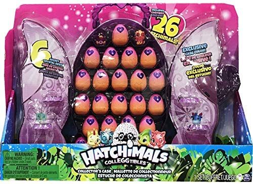 hatchimals colleggtibles set & collector's case