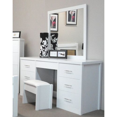By Designs Ibiza 7 Drawer Dressing Table With Mirror Room Remodeling 7 Drawer Dressing Table, Dressing Table Mirror And Drawers