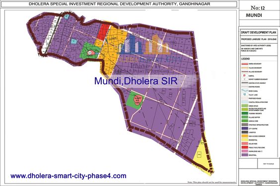Map of MUNDI,DholeraSIR #Dholera #DholeraSIR #DholeraSmartCity #Gujarat