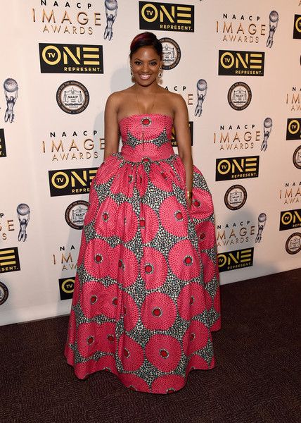 Belle of the Ball! Directress Nzingha Stewart rocked a pink princess gown for the festivities.