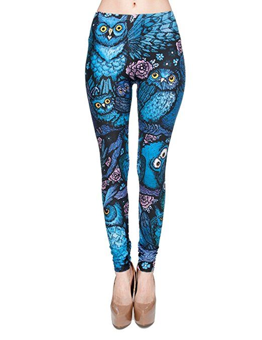 Capri Leggings Butter Soft Stretchy Comfortable Fashion Prints Geometric /& Aztec