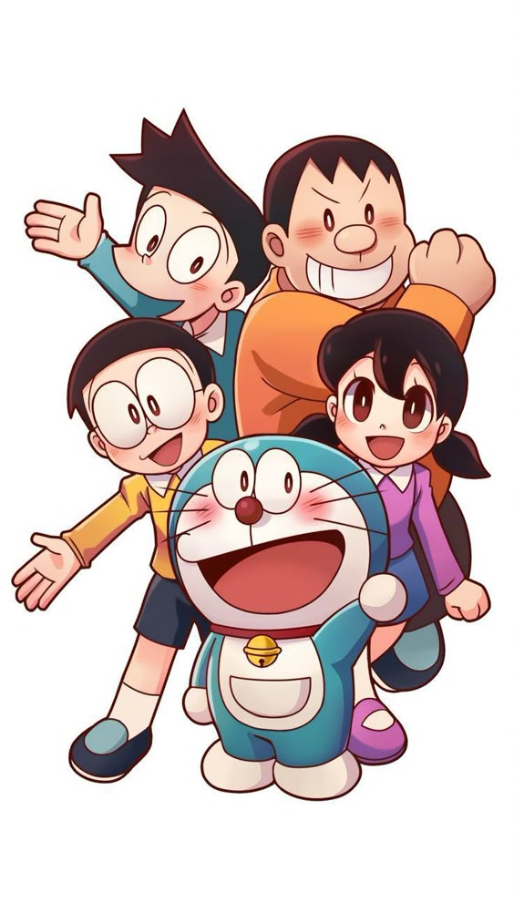 Pin by Isildo on Doraemon | Cute doodles drawings, Cute cartoon drawings, Cute cartoon pictures