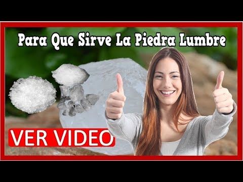 para q sirve el polvo de alumbre