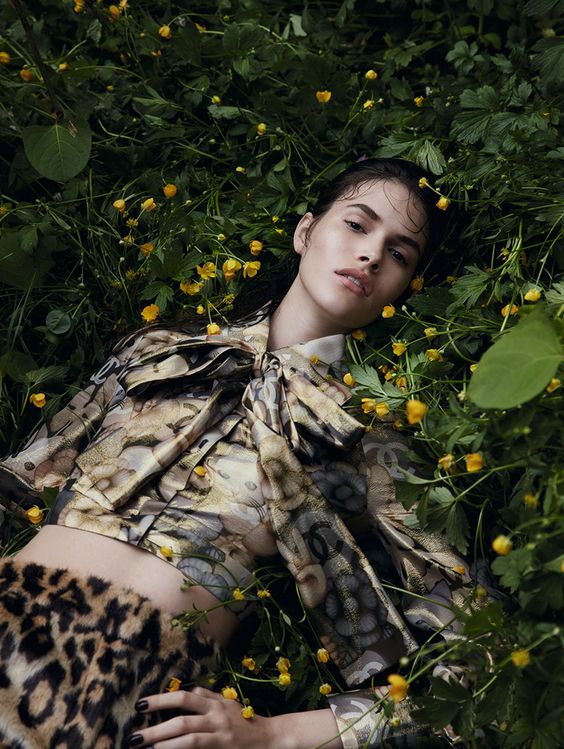 Vanessa Moody - Vogue China August 2016 By Camilla Akrans