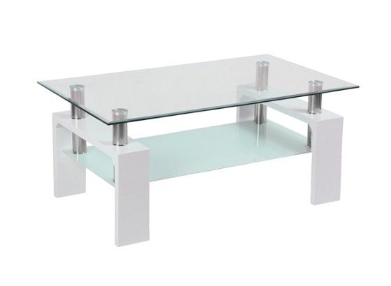 Couchtisch Weiß mit Glasplatte u2013 Online bei Möbelix bestellen - designer couchtisch glas prisma Couchtisch Weiß mit Glasplatte u2013 Online bei Möbelix bestellen - designer couchtisch glas prisma