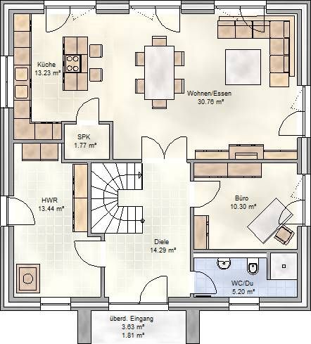 Die besten 25+ Grundriss stadtvilla Ideen auf Pinterest Haus - offene kuche wohnzimmer grundriss Die besten 25+ Grundriss stadtvilla Ideen auf Pinterest Haus - offene kuche wohnzimmer grundriss