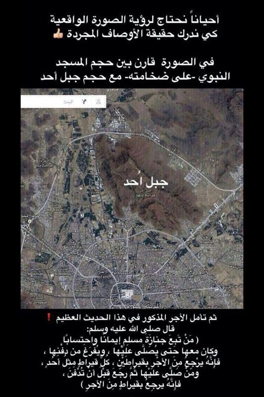 جبل احد Arabic Words Masjid City Photo