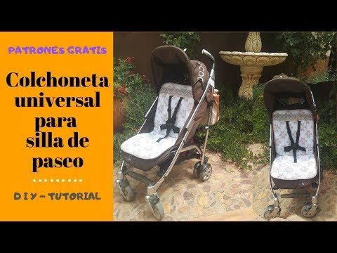 Tutorial Colchoneta Para Silla De Paseo Patrones Gratis Diy Youtube Colchonetas Patrón Gratis Patrones