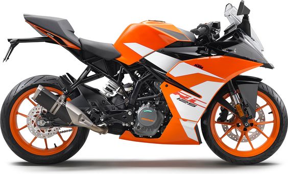 La KTM RC 125 est une moto sportive qui joue la carte du « supersport »