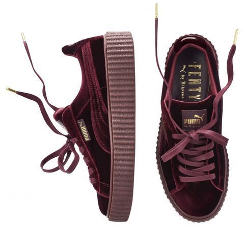 Creepers bordeaux Fenty Rihanna by Puma - It pièce : les Creepers