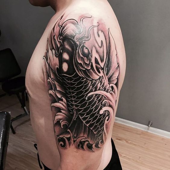 ç¥é¾åç°#çº¹èº«èºæ¯# #tattoo #tattooart #tattoos #japanesetattoo #tattooartist #blackandwhitetattoos #melbournetattoo #melbournetattooistâ¦