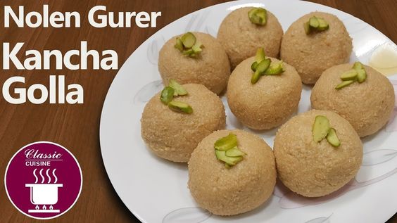 Nolen Gurer Kancha Golla || Easy Recipe ||