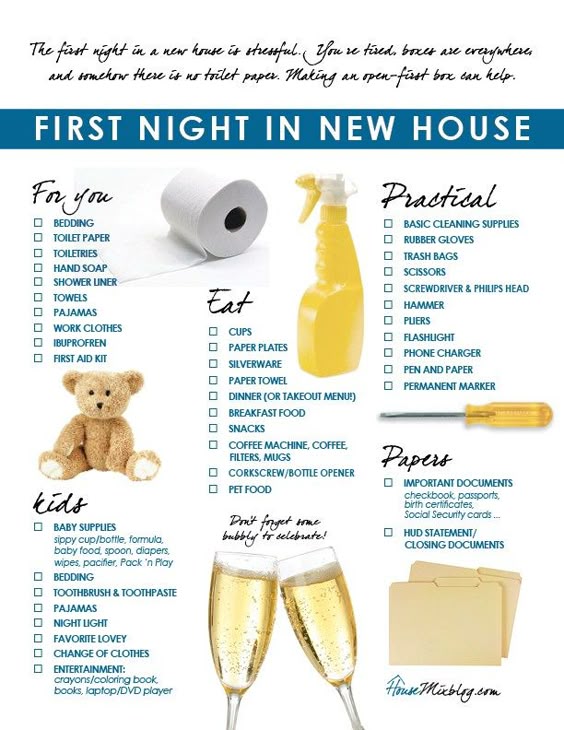 moving list
