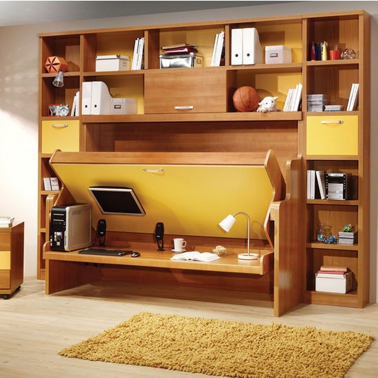 Hafele Bed Hardware Mechanism For Foldaway With Desk Furniture Small Spaces Murphy Ikea Hafele Bed Hardware Mechanism, Fold Away Bed To Desk