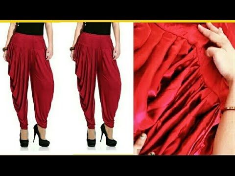 40 इंच की मोहरी वाली धोती सलवार बनाना सीखे dhoti salwar cutting and stitching