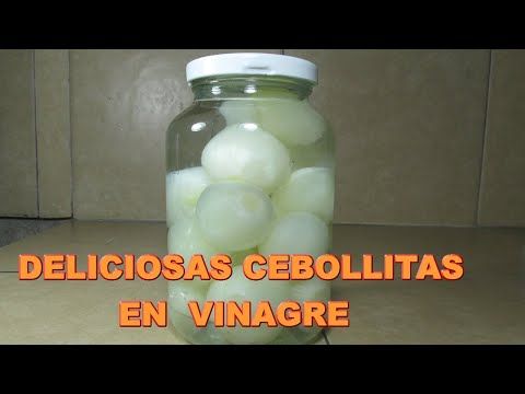 Cómo Hacer Cebollitas En Vinagre Super Fácil Mejor Caseras Cebollitas En Conserva Deliciosas Youtube Cebollas En Vinagre Encurtidos Caseros Vinagre