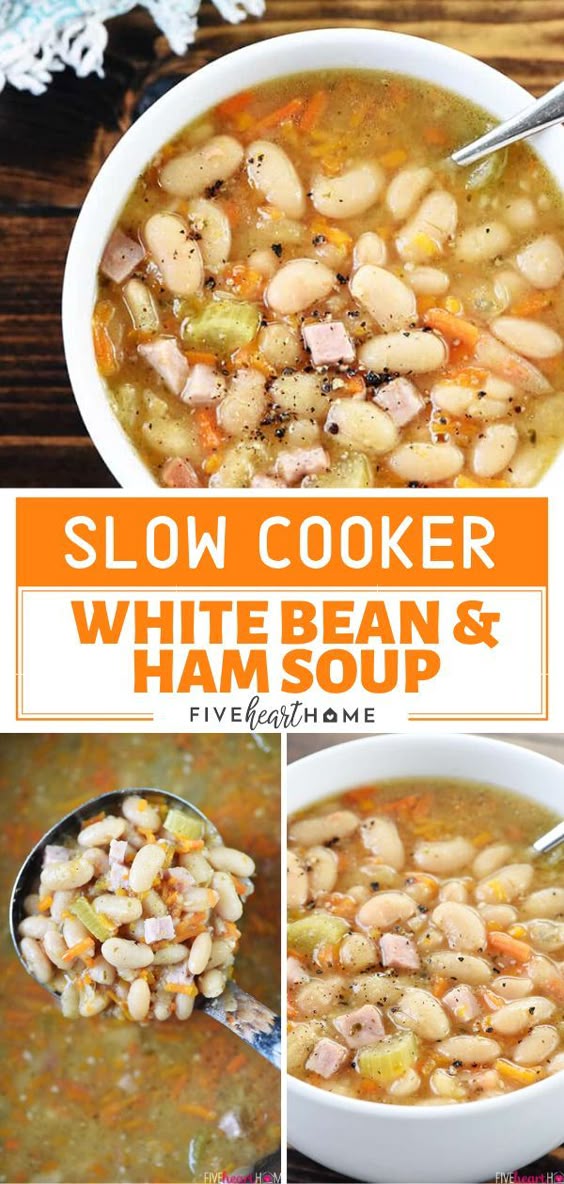 White Bean and Ham Soup weight watchers soup recipes for winter