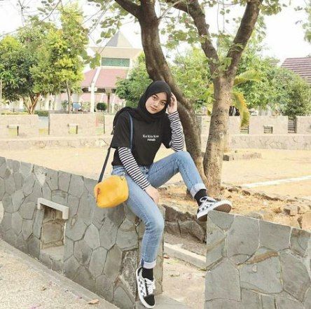 korean style casual hijab