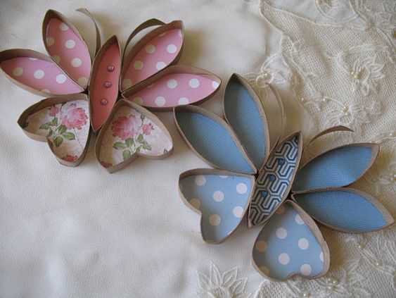 Upcycled Toilet Paper Rolls/ recycle paper / baby by RutiLine, $20.00
