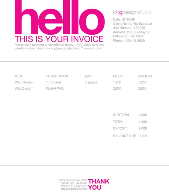 10 Creative Invoice Template Designs Invoice design, Business - invoice designs 10 Creative Invoice Template Designs Invoice design, Business - invoice designs