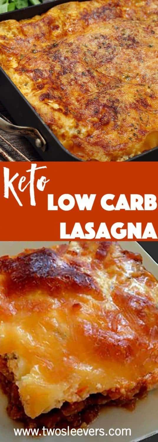 Keto Low Carb High Protein Lasagna