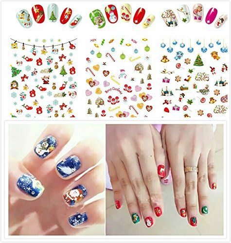 Christmas Nail Design Sticker Luxanna Christmas Nail Stickers 6