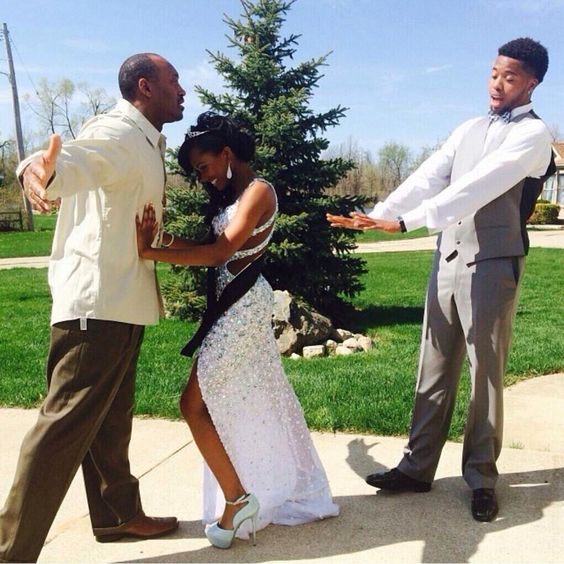 Prom pictures with dad