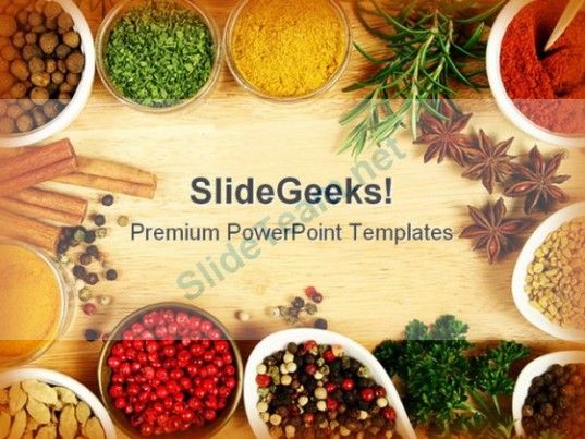 powerpoint background food