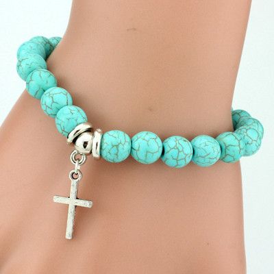 Item Type: Bracelets Fine or Fashion: Fashion Length: 20cm Bracelets Type: Charm Bracelets Material: Stone Gender: Women Chain Type: Rope Chain Setting Type: None Style: Bohemia Compatibility: All Compatible Metals Type: Zinc Alloy Shape\pattern: Animal Brand Name: SHEEGIOR Function: Decoration Clasp Type: Elastic bracelets Charm bracelets color: Imitation turquoise & Silver pendants Accessories material: Zinc alloy, Imitation turquoise Accessories plating: Silver plated Environmental Standar: N