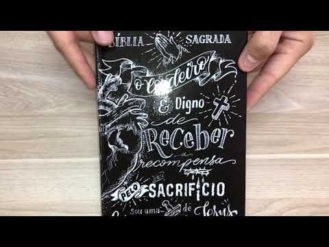 Biblia Lettering Naa Jesus Copy Capa Dura Biblia Para Jovens Biblia Familias Cristas