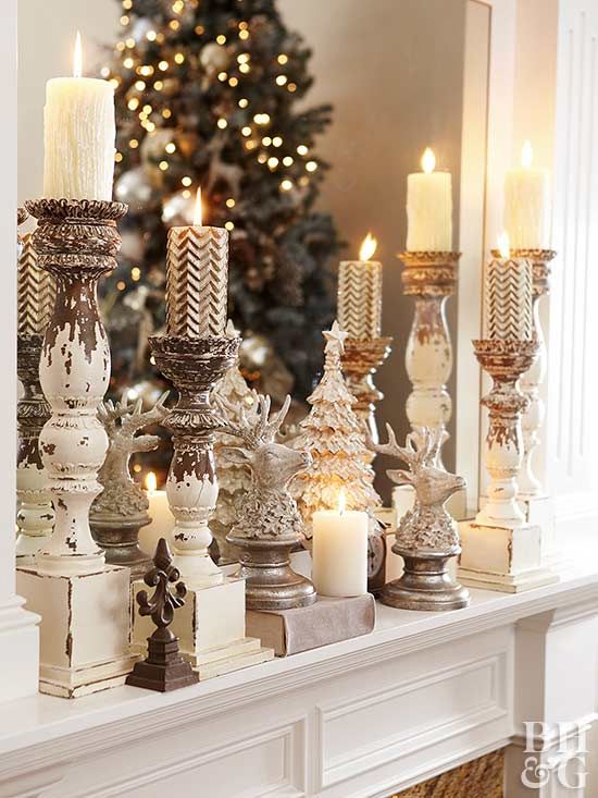 Let beautiful mantel decor turn your fireplace into an eye-catching focal point for the holidays. We have Christmas mantel decorating ideas for every style and budget!