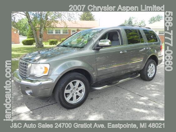 2007 Chrysler Aspen Limousine Chrysler Limousine Car Rental