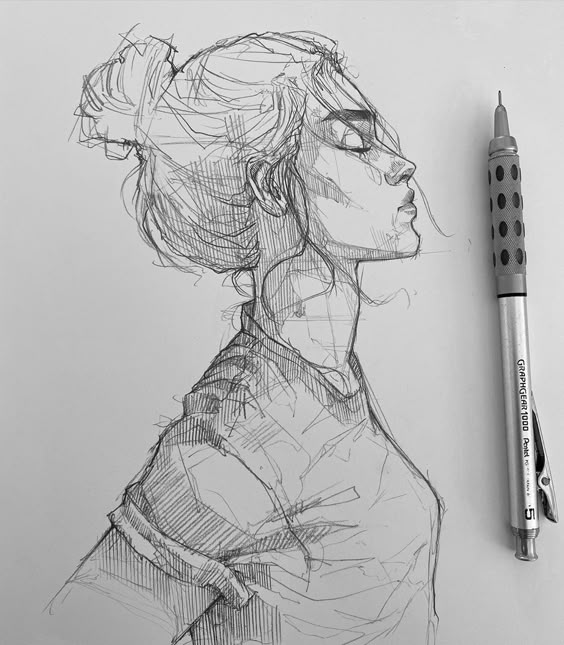 Pencil Sketch artist EfraΓn Malo