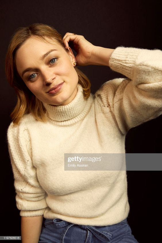 Bella Heathcote from Relic poses for a portrait at the Pizza Hut...
