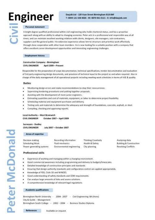 Resume 4 Page A4 + US Letter by The Resume Parlor on - cv engineering Resume 4 Page A4 + US Letter by The Resume Parlor on - cv engineering