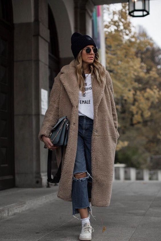32 Street Style Looks in 2020 | Winter coat outfits, Womens parka style | J'aime la vie | Vårmode, Kläder och Vinter