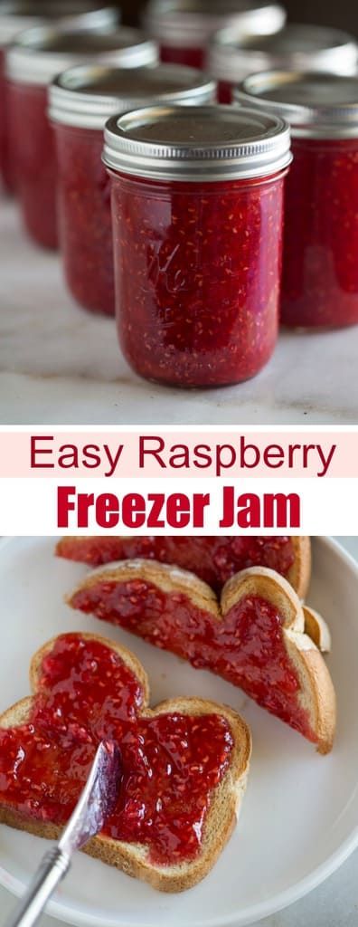 Raspberry Freezer Jam
