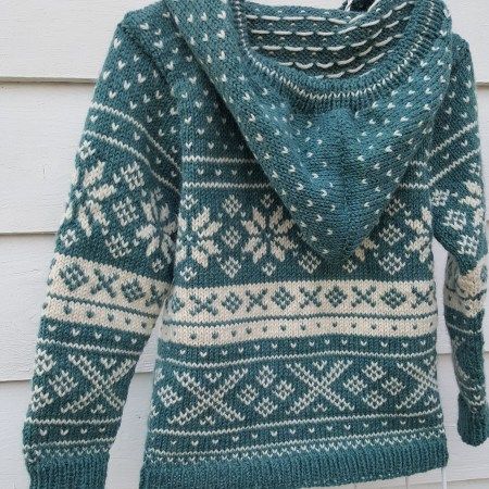 Snøhetta anorakk og genser til barn | Vogue knitting, Genser long fit genser barn