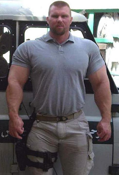 Beefy Muscle Daddy In Uniform Beefy Muscle Daddy In Uniform