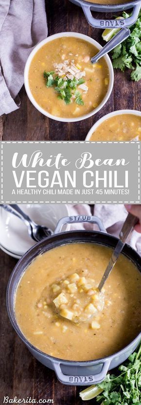 Vegan White Bean Chili