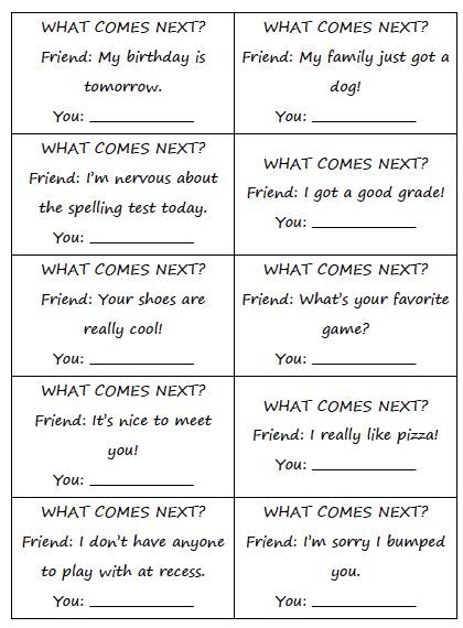list of social skills
