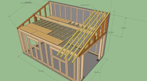 bonsoir a tous voila je fais appel a vous pour critiquer mon projet et surtout pour m 39 orienter dans la fa ossature bois cabanon bois construction bois