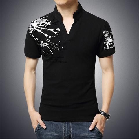 Plus Size Mens Polo Shirt Jersey T Shirts Short Sleeve Slim Fit Casual Fashion
