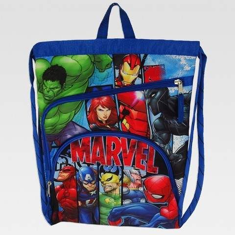 Marvel Thor Iron Man Plush Backpack Kids Rucksack Children School Bag Superhero